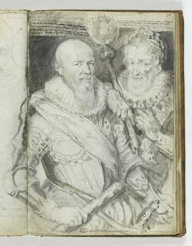 Portraits de Henri IV et de Sully