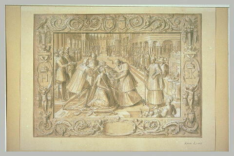 Couronnement de Catherine de Médicis dans la basilique Saint-Denis, image 2/2