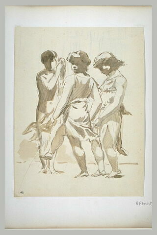 Trois enfants dansant une ronde, image 1/1