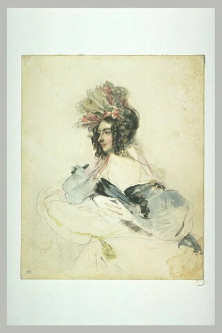 Portrait présumé de mademoiselle Rochard