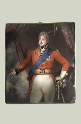 Portrait du roi George IV d'Angleterre