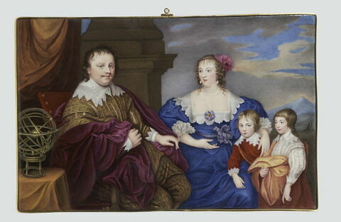 Sir Kenelm Digby, et sa famille, image 1/1