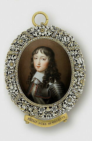Portrait de Philippe, duc d'Orléans, frère de Louis XIV, vers 12 ans