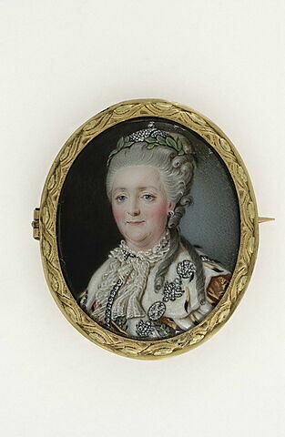 Portrait de Catherine II, en buste, image 1/1