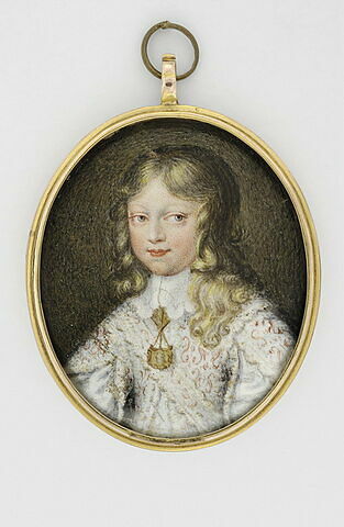 Portrait de Louis XIV, enfant, à mi-corps