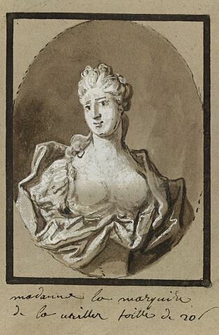 Portrait de la marquise de la Vrillière
