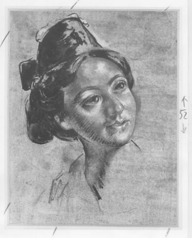 Portrait d'une jeune Arlésienne