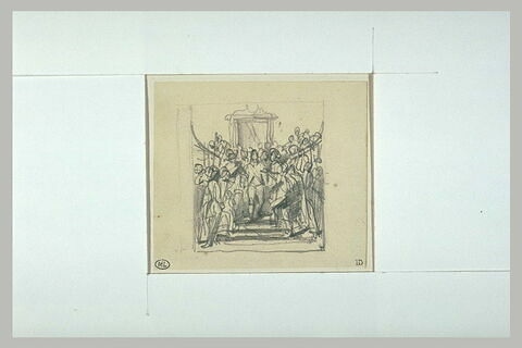 Etude pour 'Charles Ier insulté par les soldats de Cromwell', image 2/2