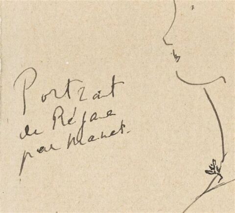 Portrait de Réjane par Manet, image 2/3