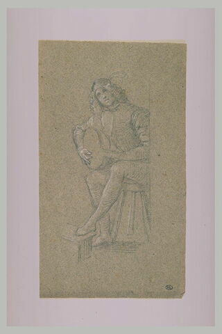 Jeune chanteur florentin assis, image 1/1