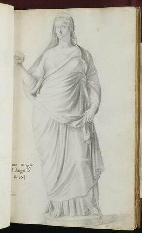Statue de 'LIVIA MOGLIE d'AUGUSTO', image 3/3