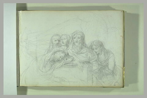 Saintes femmes au tombeau, avec sainte Madeleine et saint Jean, image 1/1