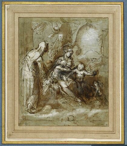 La Vierge et l'Enfant avec saint Jean-Baptiste et sainte Elisabeth