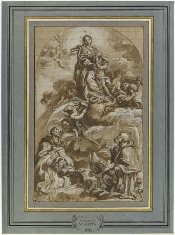 L'Immaculée Conception, saint Thomas de Villanova et saint François de Sales, image 2/5