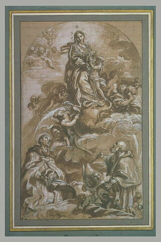 L'Immaculée Conception, saint Thomas de Villanova et saint François de Sales, image 3/5