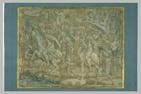 Triomphe de Scipion : soldats conduisant les chefs prisonniers, image 2/2