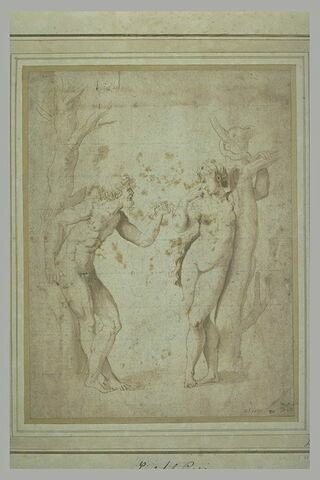 La Tentation d'Adam et Eve, image 1/1