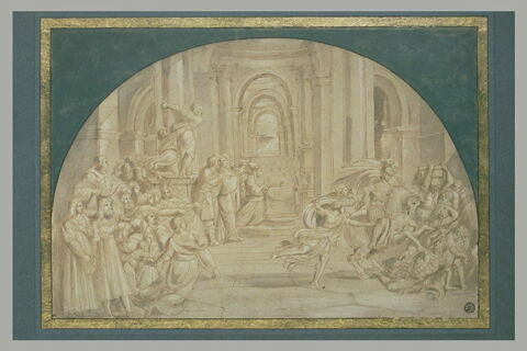 Héliodore chassé du Temple devant Jules II, image 2/2