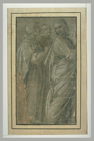 F. Maria della Rovere et deux figures, d'après la Dispute du Saint Sacrement