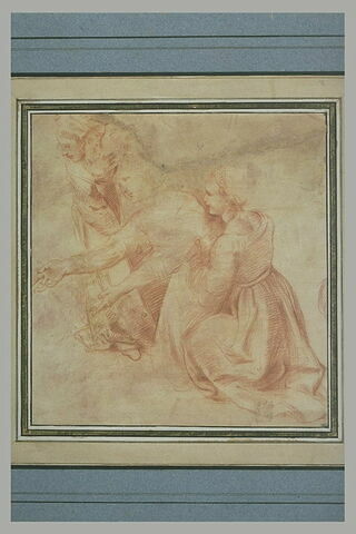 La Vierge et deux Saintes Femmes : figures du Spasimo, image 1/1
