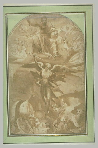 Saint Michel archange chassant les anges rebelles