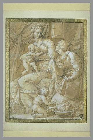Vierge à l'Enfant, sainte Anne et saint Jean-Baptiste