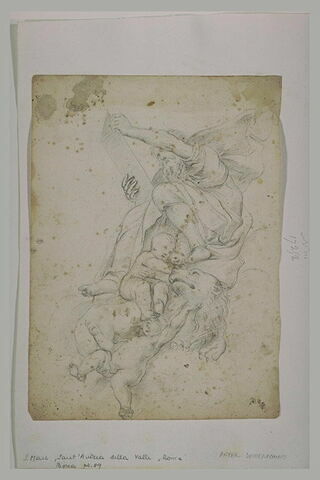 Saint Marc entouré d'anges et de son lion, image 2/2