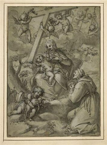 Vierge à l'Enfant avec saint Jean-Baptiste et saint François d'Assise
