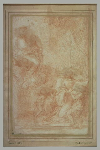 Ignace de Loyola recevant les règles de son ordre dictées par la Vierge, image 1/1