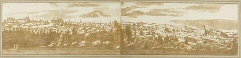 Vue panoramique de la ville de Rome, image 1/2