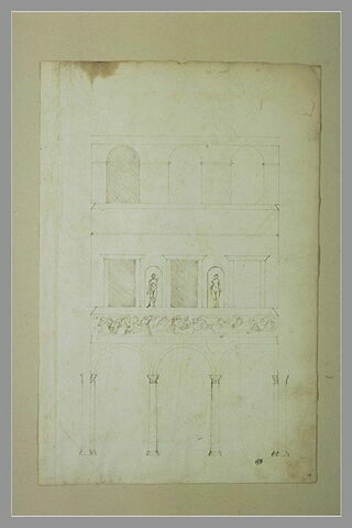 Fragment de la façade du palais Spada à Rome, image 2/2