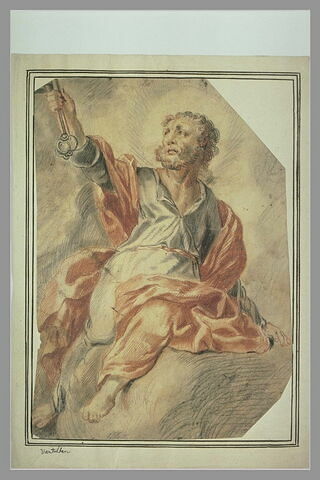 Saint Pierre sur des nuages, image 1/1