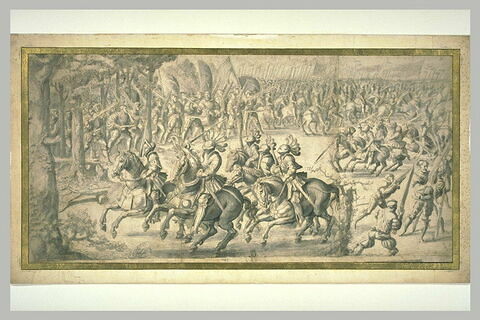L'attaque de la cavalerie et l'assaut des arquebusiers