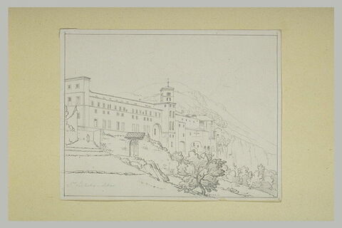 Vue du couvent de Sainte Scholastique à Subiaco, image 1/1