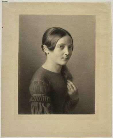 Portrait d'Eugenie Aubry-Lecomte