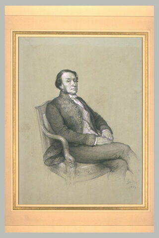 Portrait de M. Achille Fould