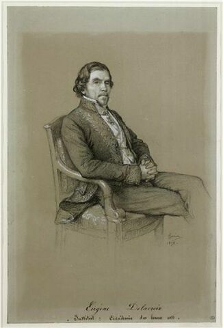 Portrait de Monsieur Delacroix