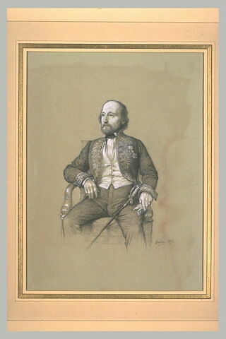 Portrait de Charles Sainte-Claire Deville de l'Académie des Sciences