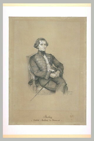 Portrait d'Hector Berlioz, image 1/1