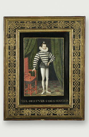 Portrait de Paul de Stuer de Caussade, marquis de Saint-Mégrin (1554-1578), image 1/1