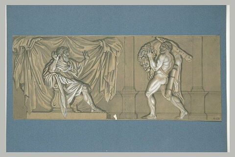 Hercule apportant le lion de Némée à Eurysthée, image 1/1