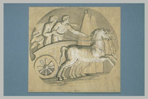 Hercule apprenant à conduire un char avec Antolycos, image 1/1