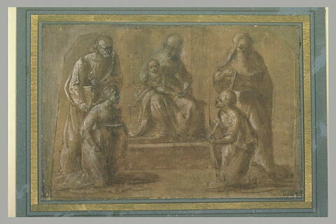 La Vierge à l'Enfant entre les saints Pierre, Lucie, Jérôme et Elisabeth