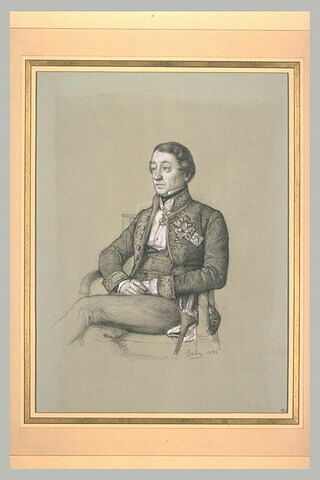 Portrait du comte Léon de Laborde, académicien