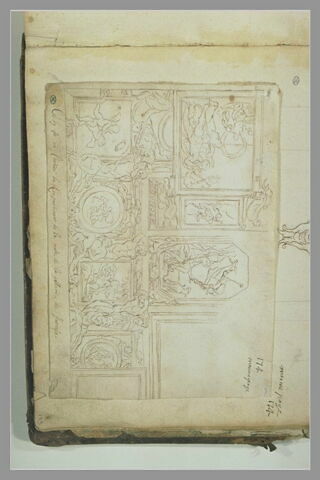 Copie partielle de la voûte de la galerie Farnèse, image 3/3