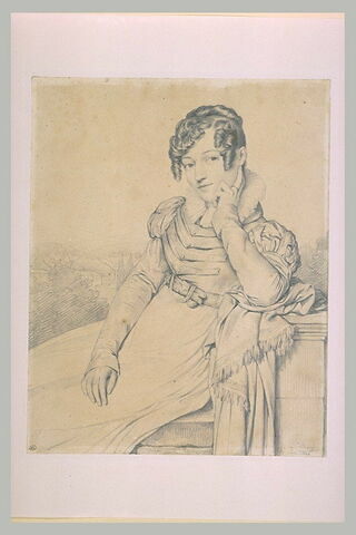Portrait de mademoiselle Zoé Duvidal de Montferrier