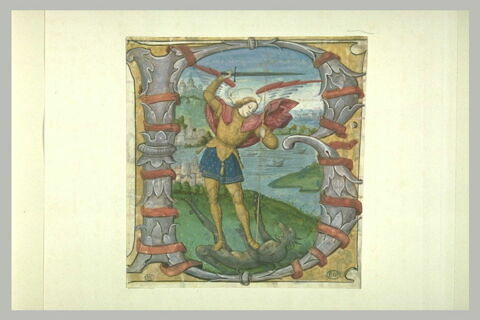 Saint Michel combattant le dragon, image 2/2