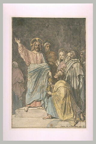 Jésus-Christ remettant les clefs à saint Pierre, image 1/1