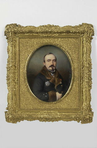 Portrait du maréchal  Pierre J. François Bosquet ( 1810-1861)