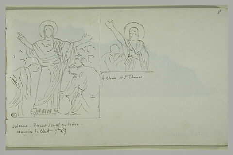 Deux scènes de la vie du Christ de la cathédrale de Salerne, image 1/1